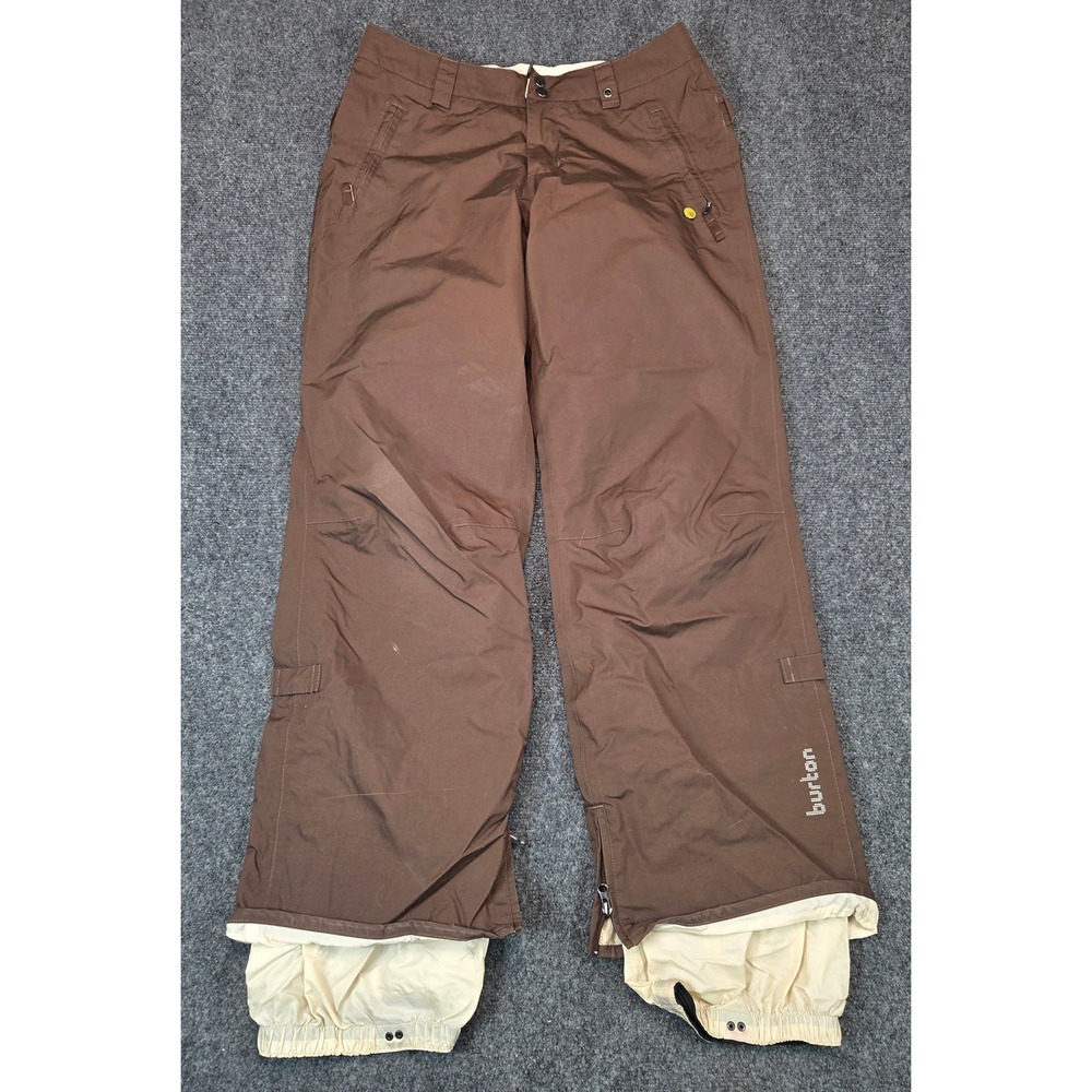 Burton Concert Pant Brown Snowboard Pants Mens Size Medium Winter Ski Shell